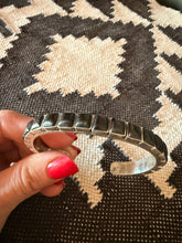 Load image into Gallery viewer, SALE *AUTHENTIC* Handmade Onyx &amp; Sterling Silver Cuff Bracelet