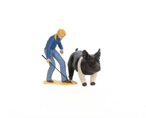 FARM TOY Pig Showman Kit: Girl Showman, Whip, and Brush
