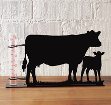 Load image into Gallery viewer, Rain Gauge - Cow Calf Pair