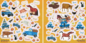 Book -  Little Blue Truck Farm Sticker Fun!