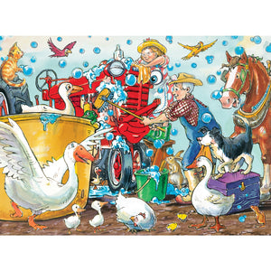 Tractor Mac - Squeaky Clean 60 Piece Jigsaw Puzzle