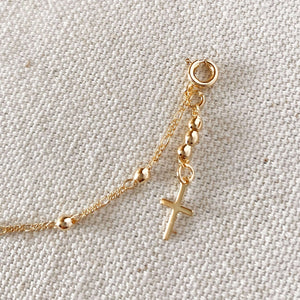 *AUTHENTIC* Gold Rosary Necklace