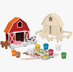 Country Farm Set - Premium Wood Paint Kit