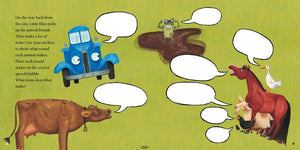 Book -  Little Blue Truck Farm Sticker Fun!