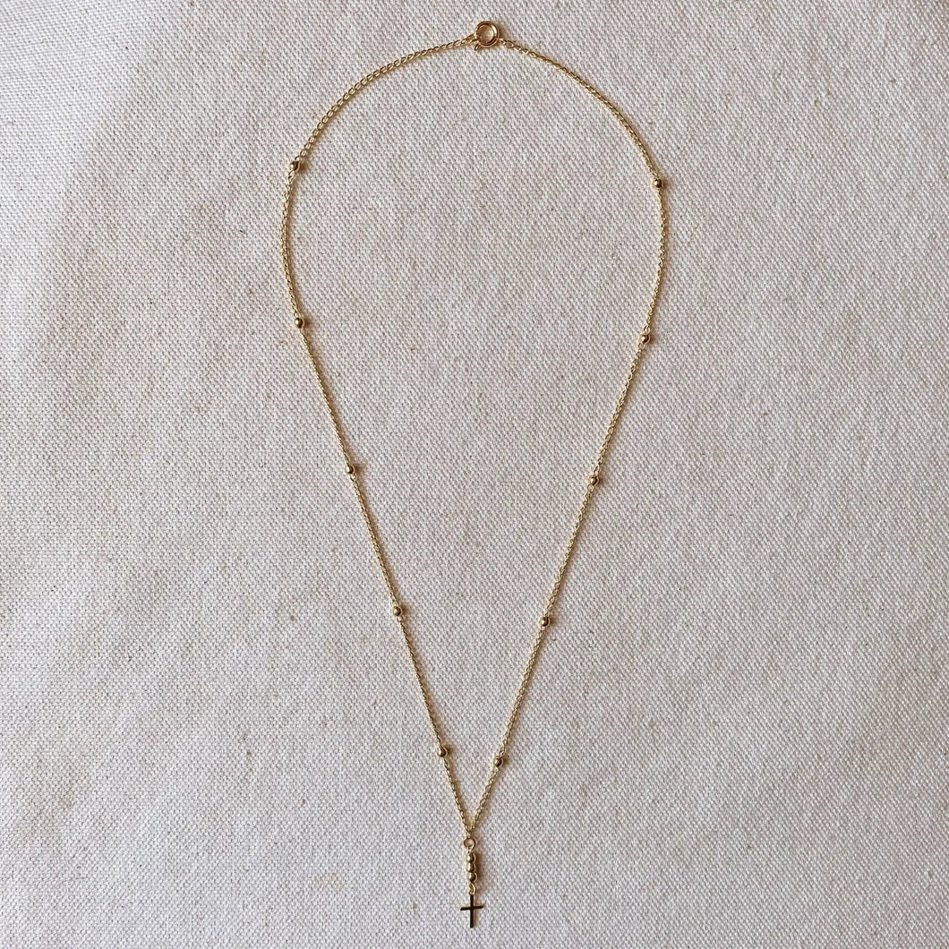 *AUTHENTIC* Gold Rosary Necklace