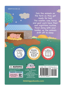 Book - It's Pasture Bedtime- Sensory Storybook with 2-Way Sequins