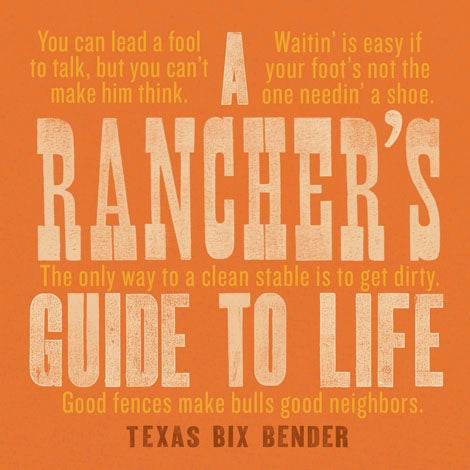 Book - A Rancher's Guide To Life