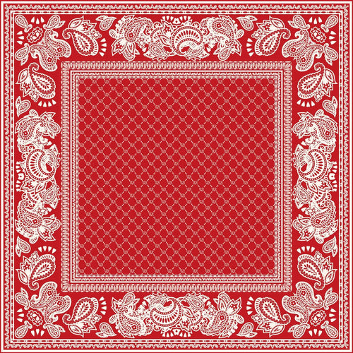 Wild Rag - Red Bandana Print