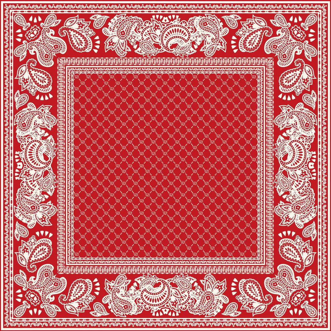 Wild Rag - Red Bandana Print