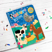 Load image into Gallery viewer, Book - It&#39;s Pasture Bedtime- Sensory Storybook with 2-Way Sequins