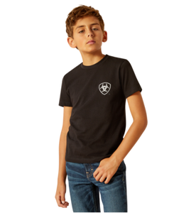 ARIAT Boys Cactus Flag Tee