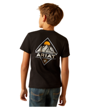 Load image into Gallery viewer, ARIAT Diamond Mountain Tee (Black)
