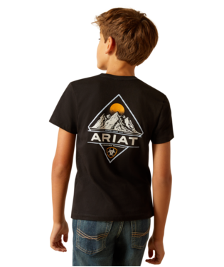 ARIAT Diamond Mountain Tee (Black)