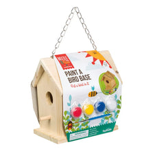 Load image into Gallery viewer, Beetle &amp; Bee Paint A Bird Base, Backyard Birdhouse Kit