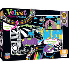 Load image into Gallery viewer, Velvet Coloring - Farm 60 Piece Puzzle