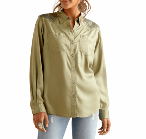 SALE ARIAT Womens Billie Jean Erika Long Sleeve Shirt