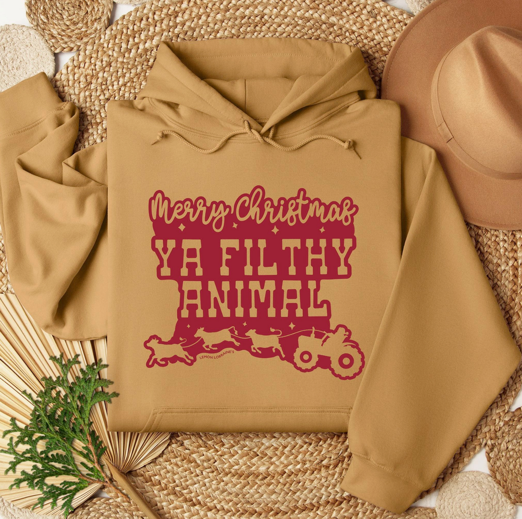 Christmas Hoodie - Filthy Animal