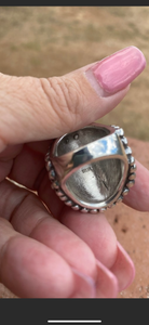 Navajo Sterling Silver Ball Dome Ring