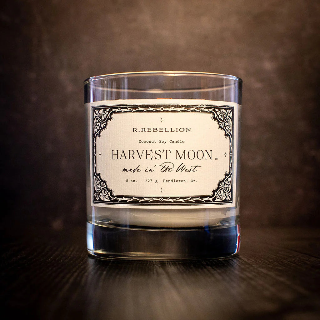 R. Rebellion Harvest Moon Candle