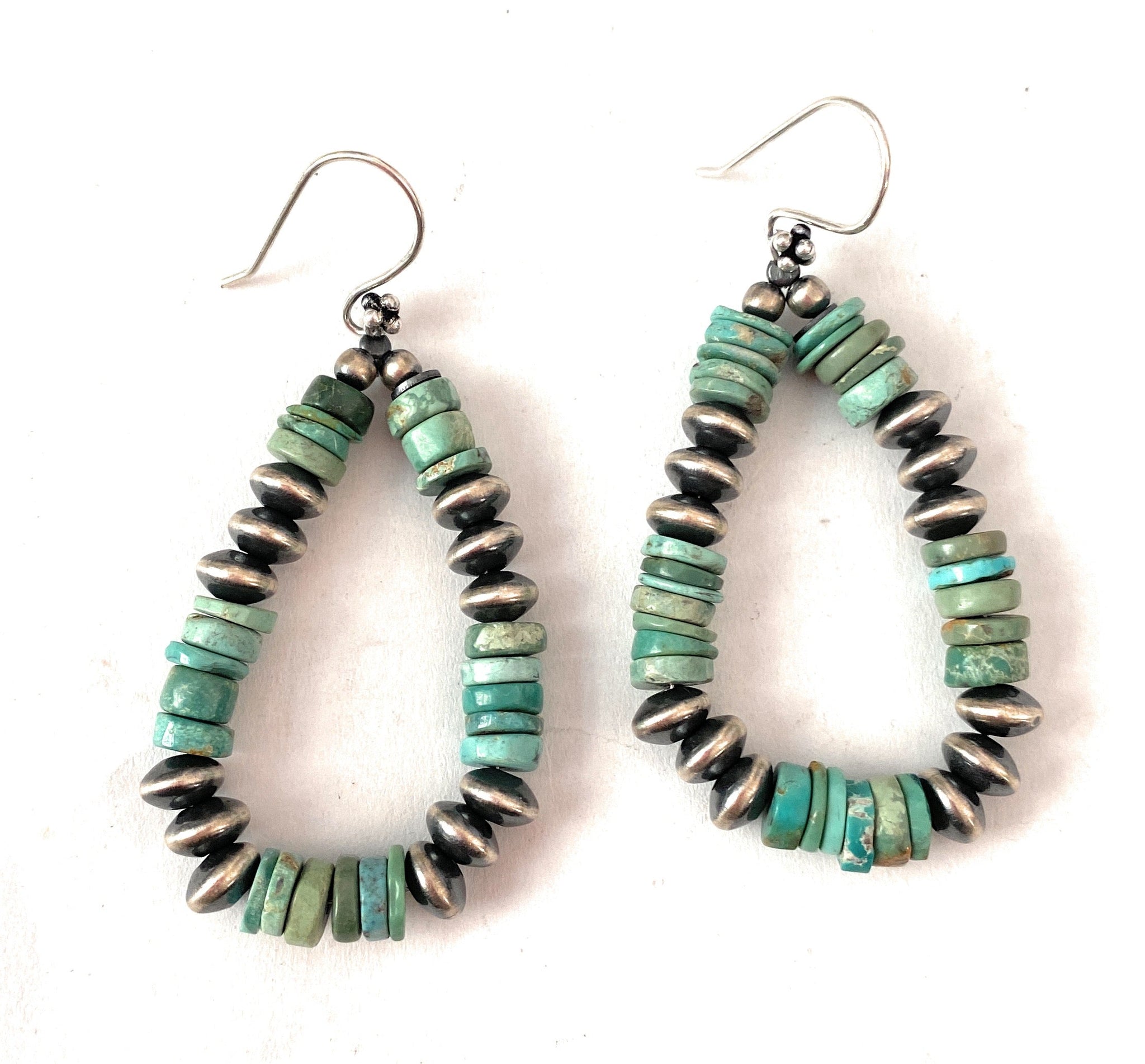 Navajo Handmade Beaded Hoop Earrings – Amanda Radke