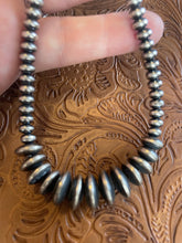 Load image into Gallery viewer, *AUTHENTIC* Stunning Sterling Silver 17 Inch Navajo Pearl Beads Necklace (Copy)