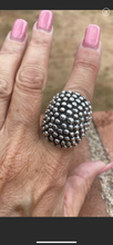 Load image into Gallery viewer, Navajo Sterling Silver Ball Dome Ring