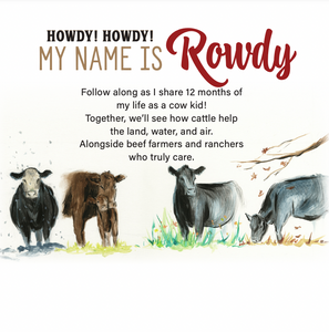 **Amanda's Book - Rowdy The Cow Kid