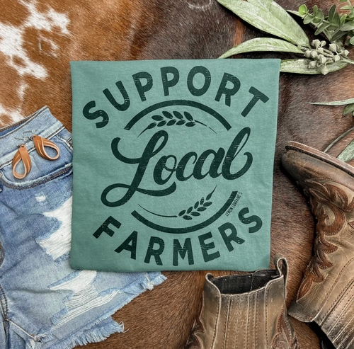 Tee - Support Local Farmers (Cypress)