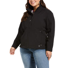 Load image into Gallery viewer, ARIAT Womens REAL Softshell Jacket Black