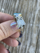Load image into Gallery viewer, Beautiful Navajo Sterling Silver Kingman Turquoise Ring