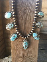 Load image into Gallery viewer, Golden Hills Turquoise Necklace Set By Bea Tom