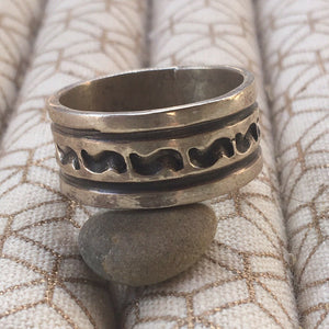 Navajo Sterling Silver Ring Size 11