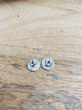 Load image into Gallery viewer, Hopi Overlaid Sterling Silver Swirl Stud Earrings