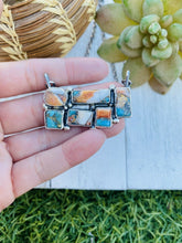 Load image into Gallery viewer, Navajo Sterling Silver &amp; Multi Stone Spice Necklace Signed