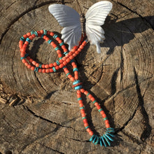 Load image into Gallery viewer, Navajo Sterling Silver Multi Stone Beaded Necklace