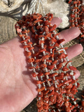 Load image into Gallery viewer, Vintage Old Pawn Navajo Natural Coral Beaded Turquoise &amp; Heishi Necklace