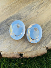 Load image into Gallery viewer, Vintage Navajo Turquoise &amp; Sterling Silver Post Earrings