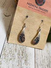 Load image into Gallery viewer, Hopi Sterling Silver Kokopelli Dangle Earrings