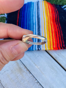 Navajo Multi Stone & Sterling Silver Inlay Ring