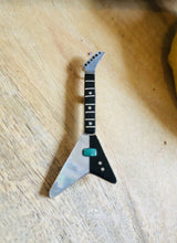 Load image into Gallery viewer, Zuni Sterling Silver &amp; Multi Stone Inlay Guitar Pin/Pendant Signed