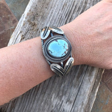 Load image into Gallery viewer, Golden Hill Turquoise  Sterling Silver Cuff