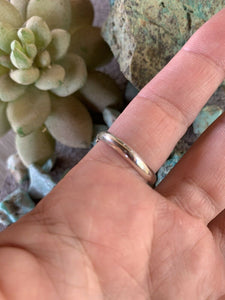 Navajo Lapis Sterling Silver Adjustable Flower Ring