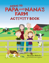 Load image into Gallery viewer, Activity Book - Going to Papa and Nana&#39;s Farm