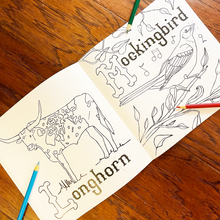 Load image into Gallery viewer, SALE Book - The World Famous Texas Alphabet Coloring Book