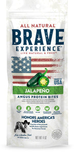 BRAVE EXPERIENCE Protein Bites | All Natural, 100% American Raised Angus Beef (2 Flavors)