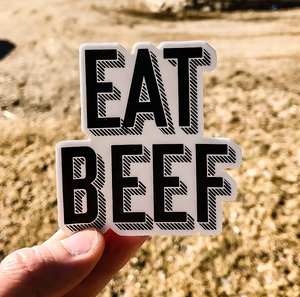 Sticker - Eat Beef!