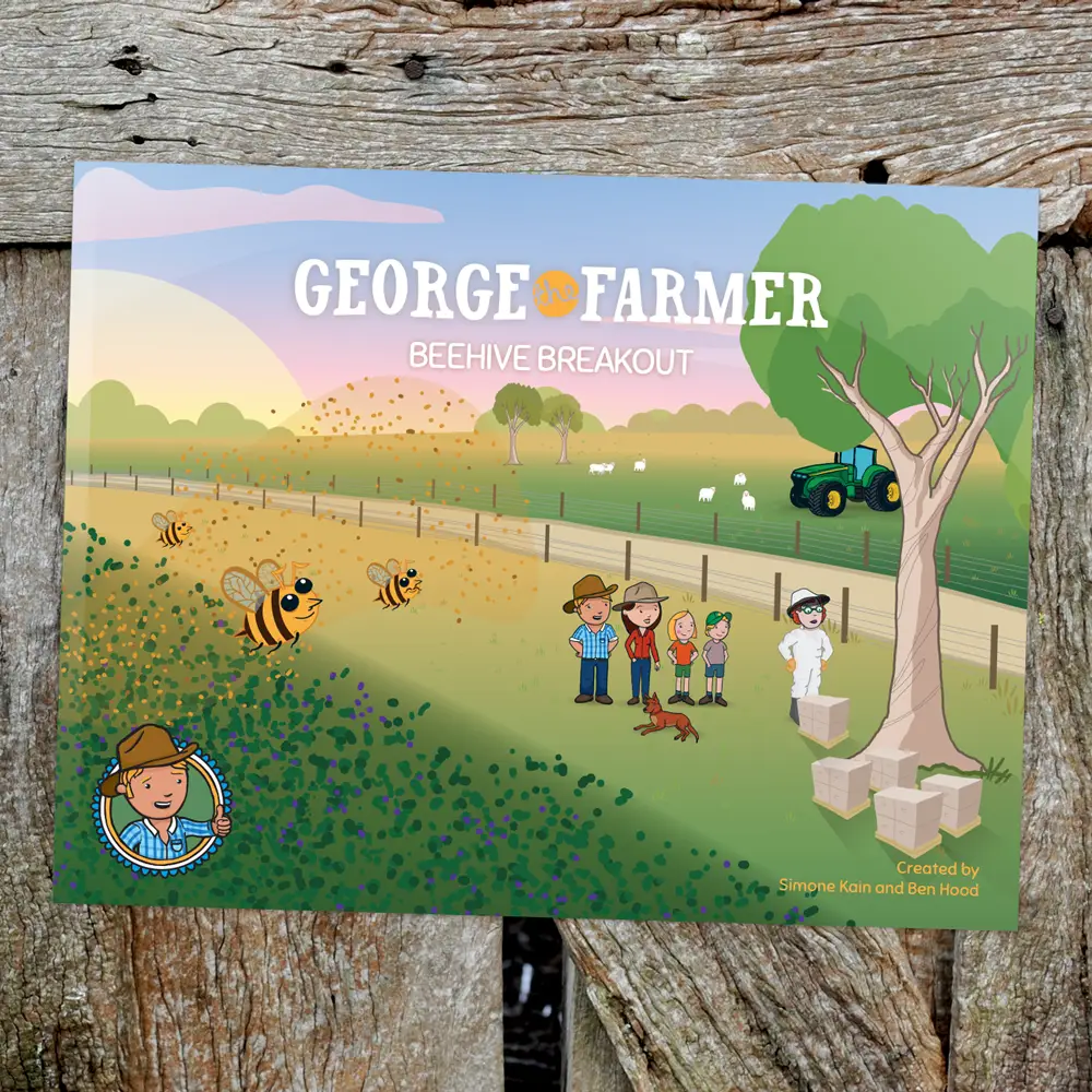 George The Farmer Beehive Breakout Picture Book