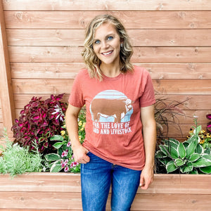 Tee - For The Love Of Land & Livestock