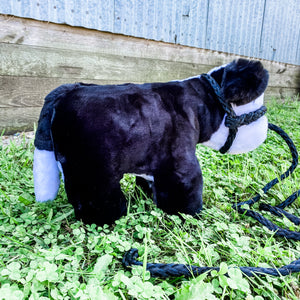 FARM TOY - American-Made Plush Show Calf (6 Colors)