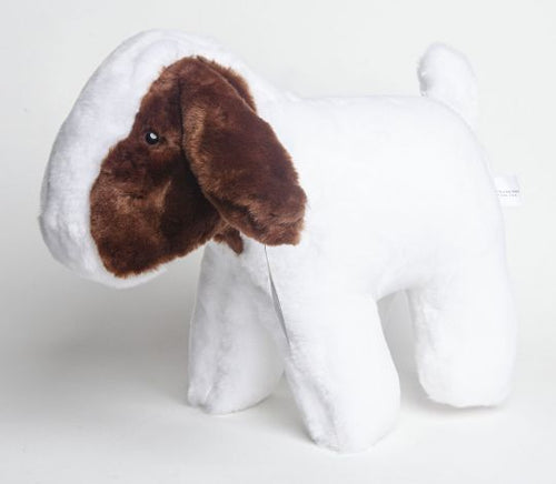 TOY - Medium Plush Boer Goat Red/White